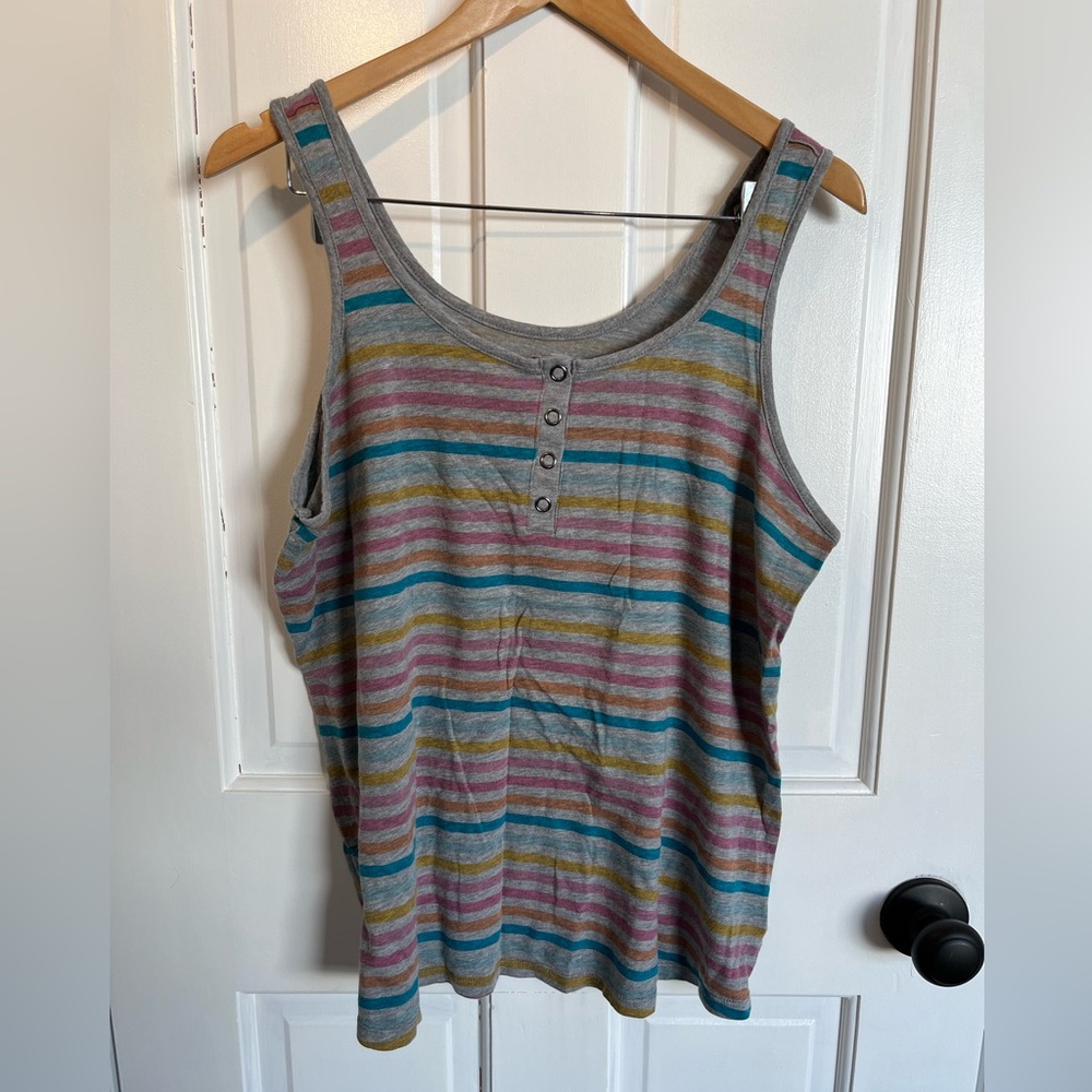 Torrid Striped Tank Top